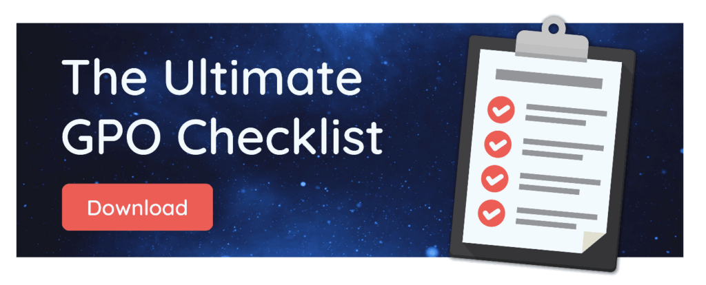 Ultimate GPO Checklist