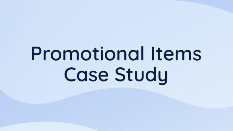 Promotional Items case study